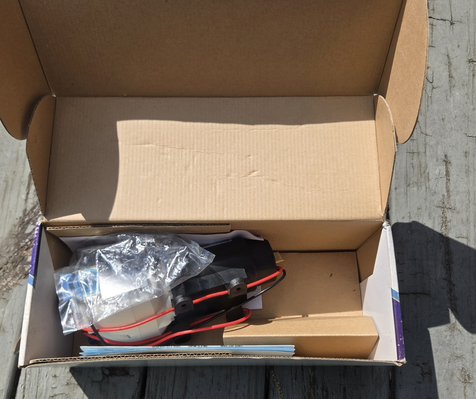 NIB Flojet automatic water system pump for RVs, boats, marine vessels, cabins