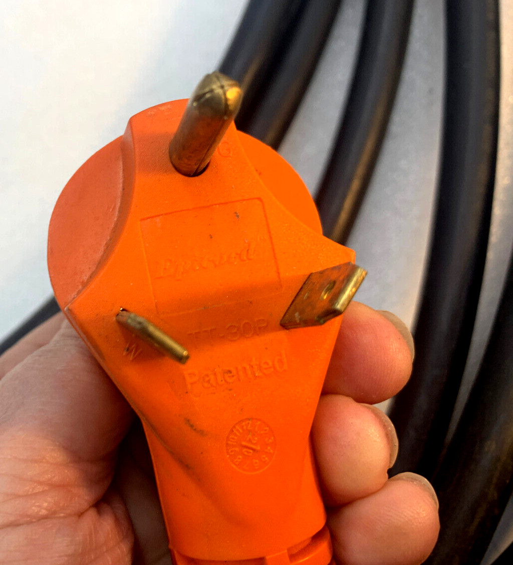 30 Amp COPPER 50 ft Heat Resistant RV Extension cord- 10 gauge