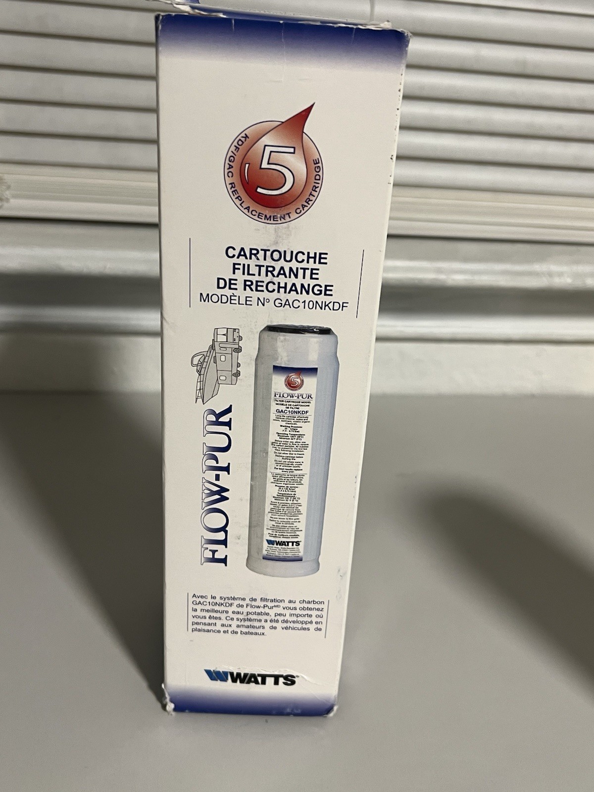 Watts GAC10N/KDF Replacement Filter Cartridge