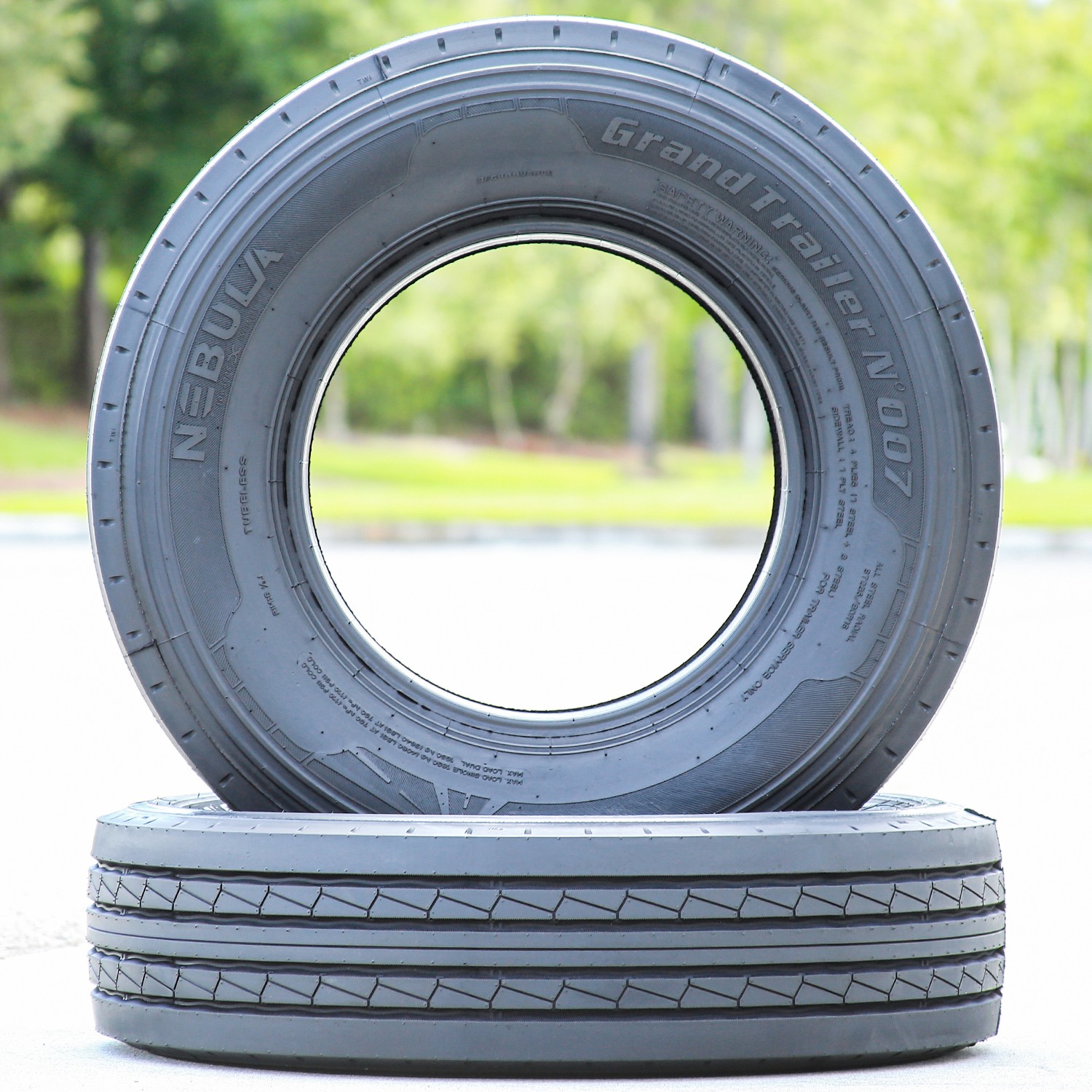 4 Tires Nebula Grand Trailer-N’ 007 All Steel ST 225/75R15 Load G 14 Ply Trailer