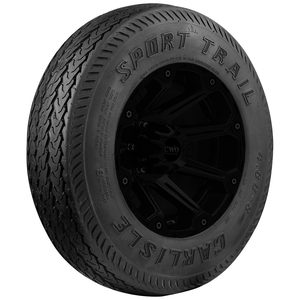 5.70-8 Carlstar Sport Trail 69J LRB Black Wall Tire