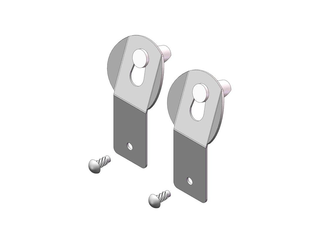 HUSKY TOWING 31527 Spring BAR Retainer Pack One Size, Silver