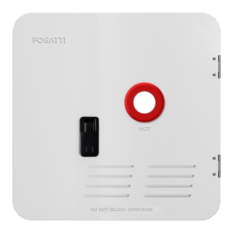 Fogatti FSWD1818 White 18×18 Water Heater Access Door for InstaShower