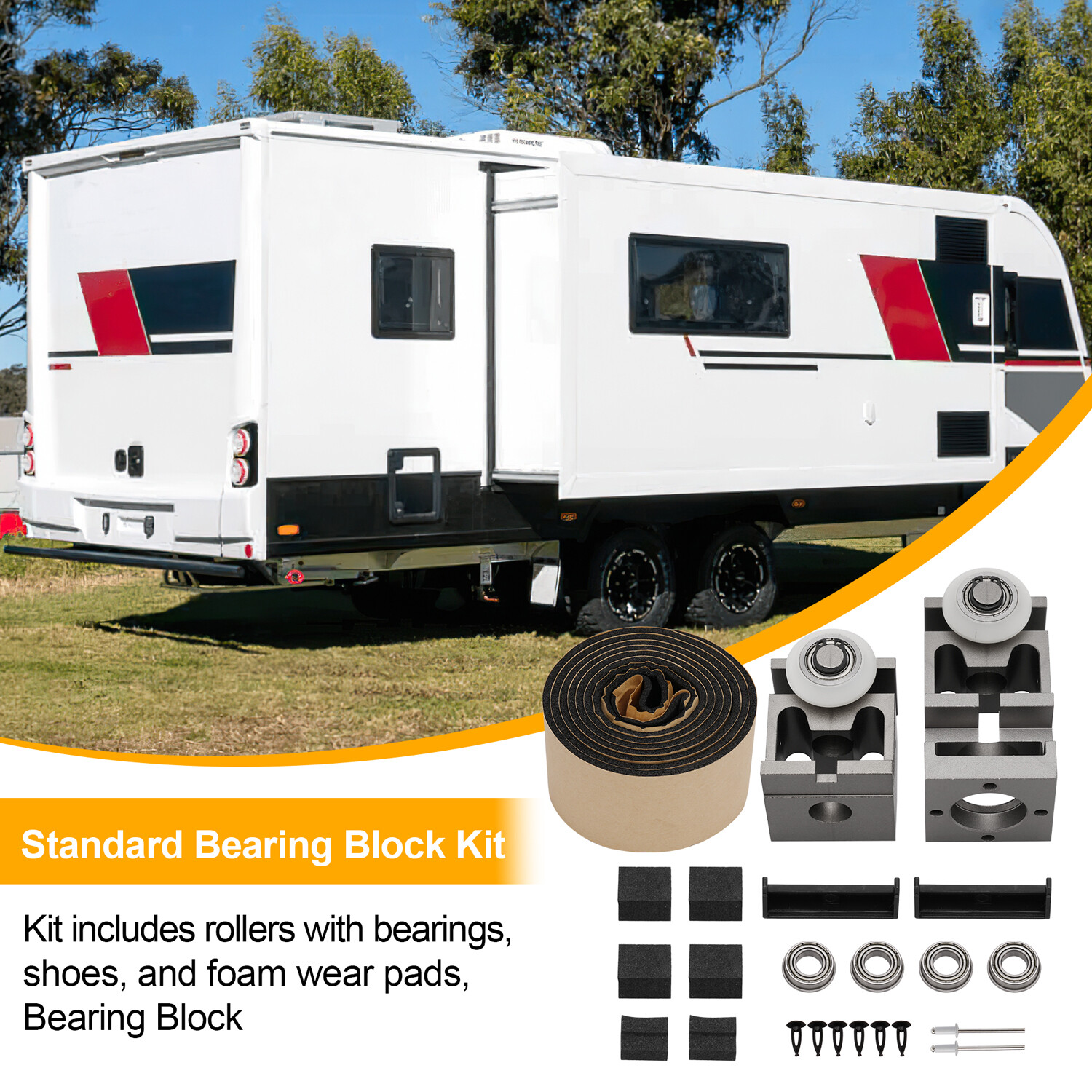 366121 RV Standard Rack Repair Kit for RV in-wall slide-out system and 379060