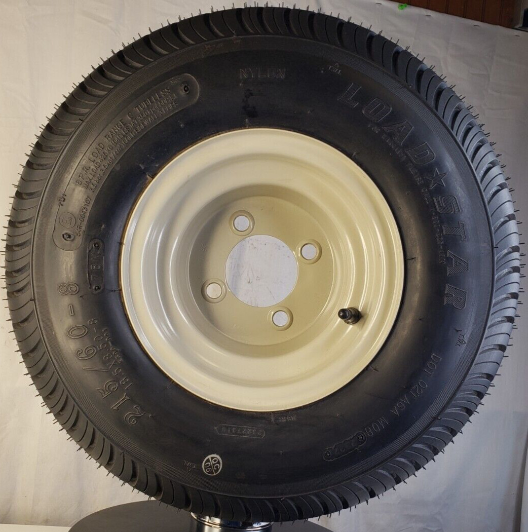 18.5×8.50-8 4/4 Snow Mobile Jet Ski Pop up Camper Trailer Tire Rim Wheel 6ply