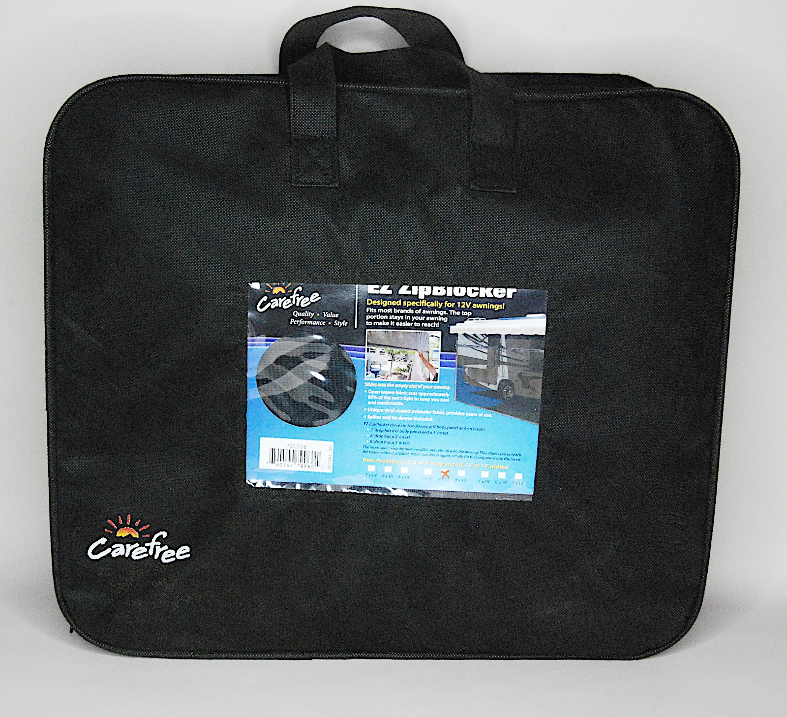 Carefree of Colorado EZ ZipBlocker SunShade 701508 8′ x 15′ for 16-17ft Awining
