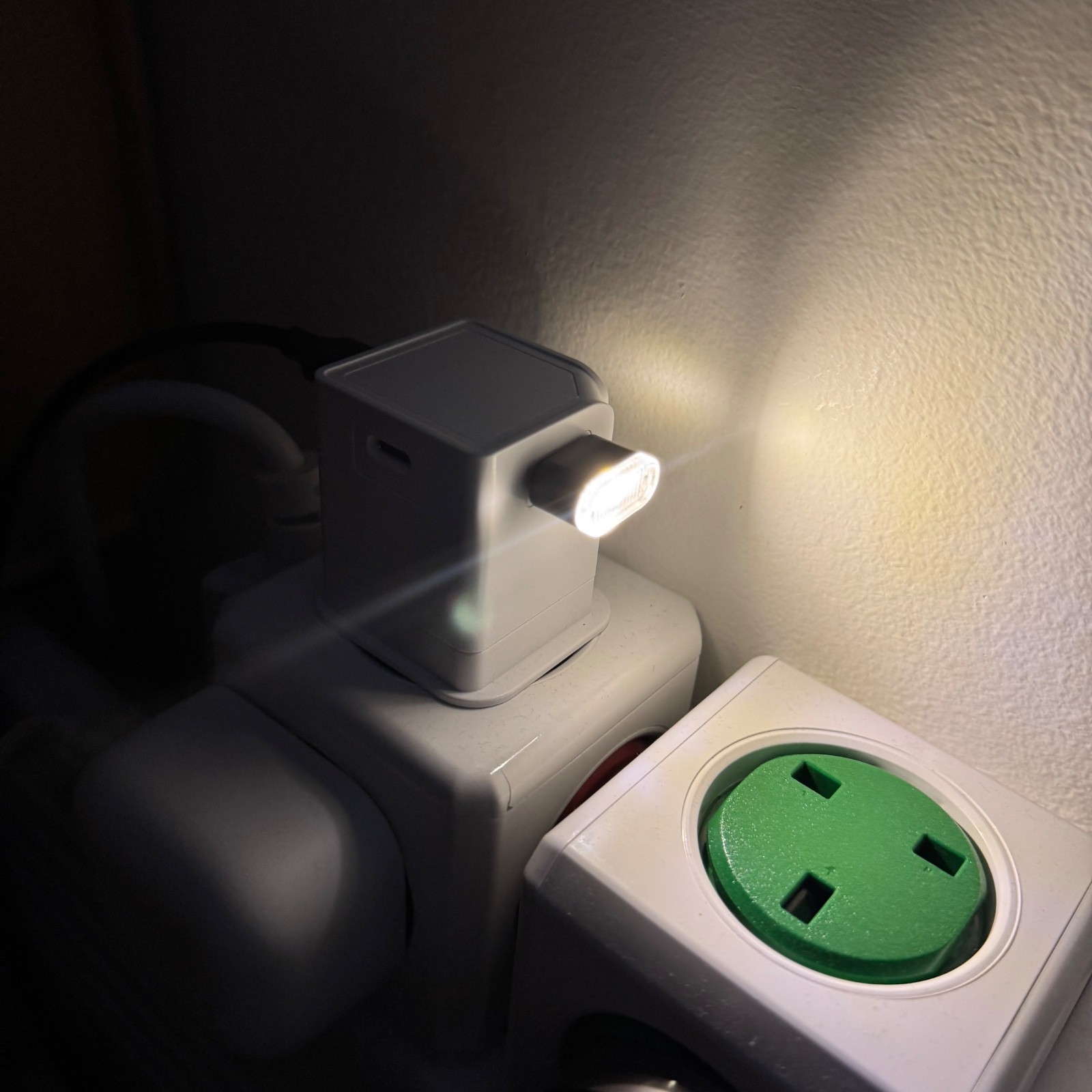 USB Type A Mini LED Car Atmosphere Decorative Ambient Guiding Light – Warm White
