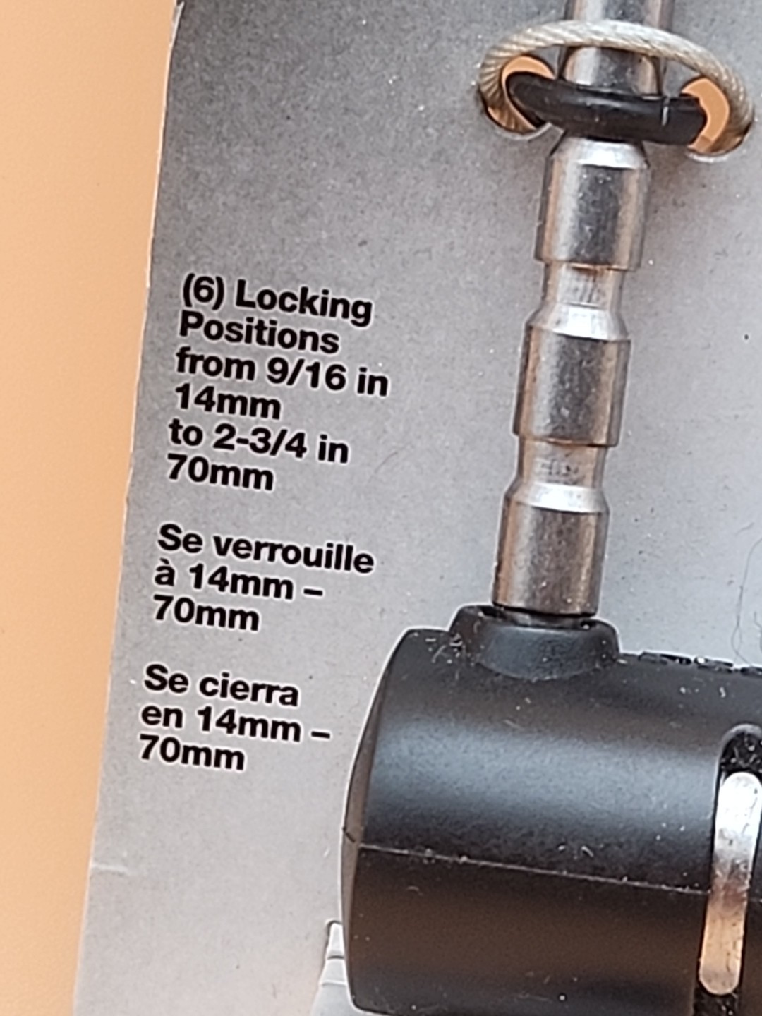 Masterlock 2847DAT Trailer Hitch Coupler Latch Lock 9/16″ to 2-3/4″ NEW