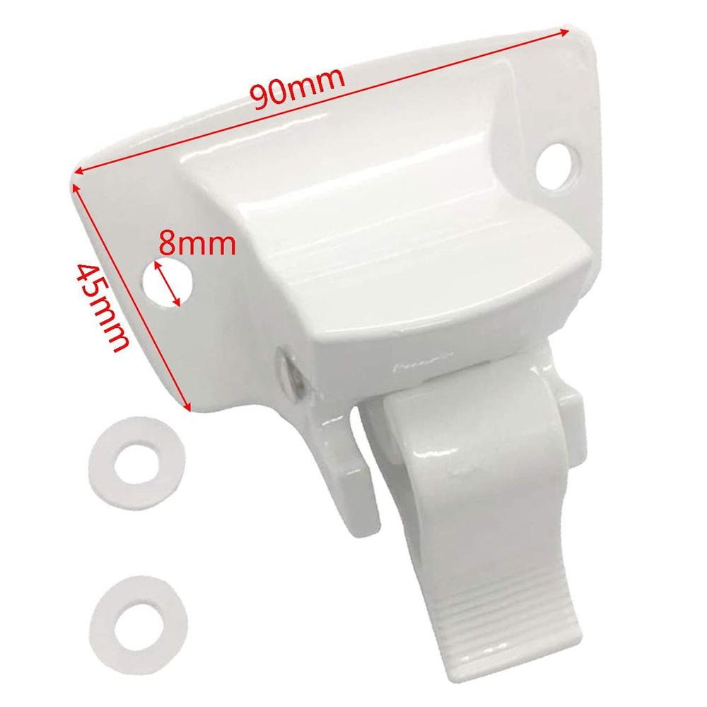 A&E/Dometic Awning Arm Lower Mounting Bracket, WHITE-RV/Camper/Trailer