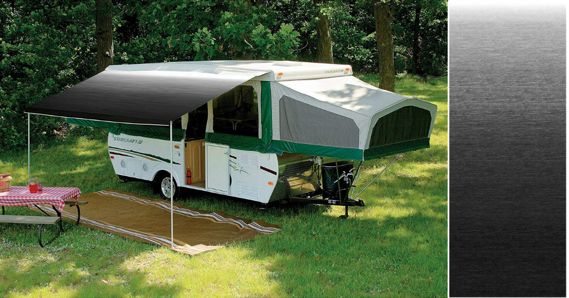 Dometic Trim Line Bag Awning – Onyx – 10 Foot Length – Zipper – 944NR10.FJ1
