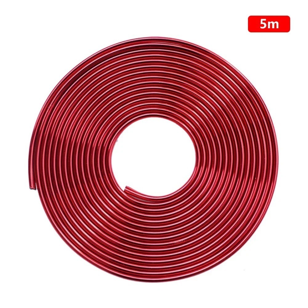 Chrome Car Door Edge Protector Strip 2-10M Anti Collision Trim Scratch Guard