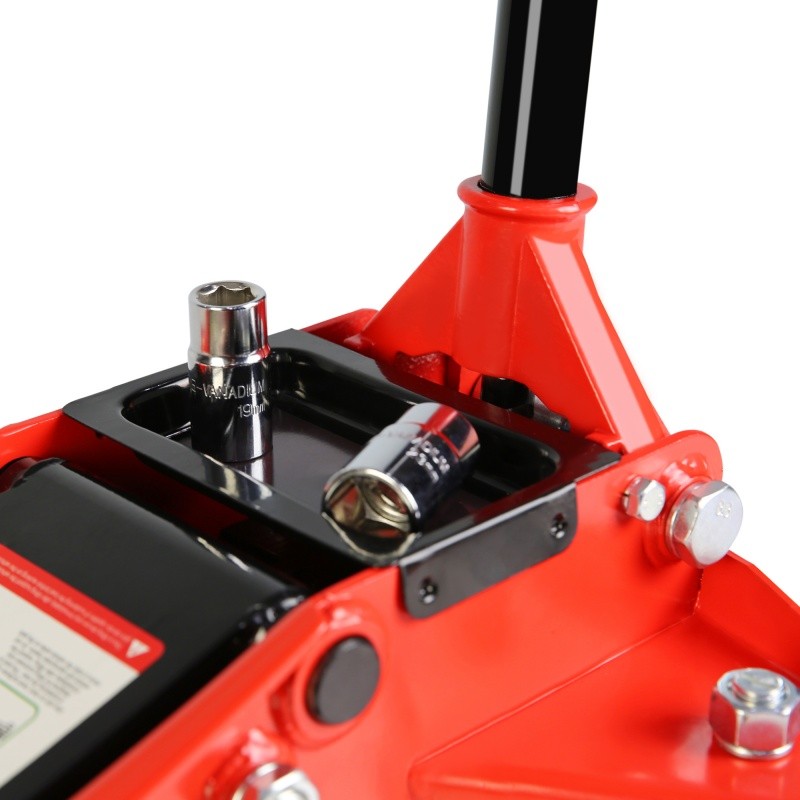 5000lbs Hydraulic Racing Floor Jack, Low Profile 3.5″-19.5″ Dual Piston Pump