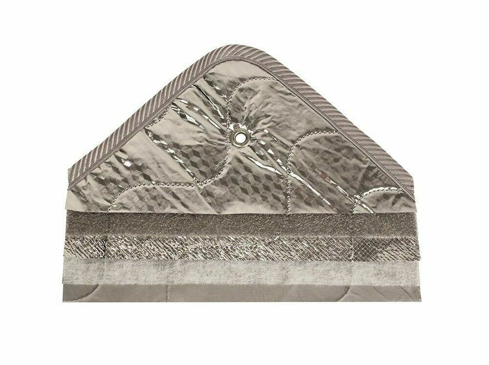 Just Kampers Tailgate Thermal Thermo Blind Silver Screen For VW T6 Transporter