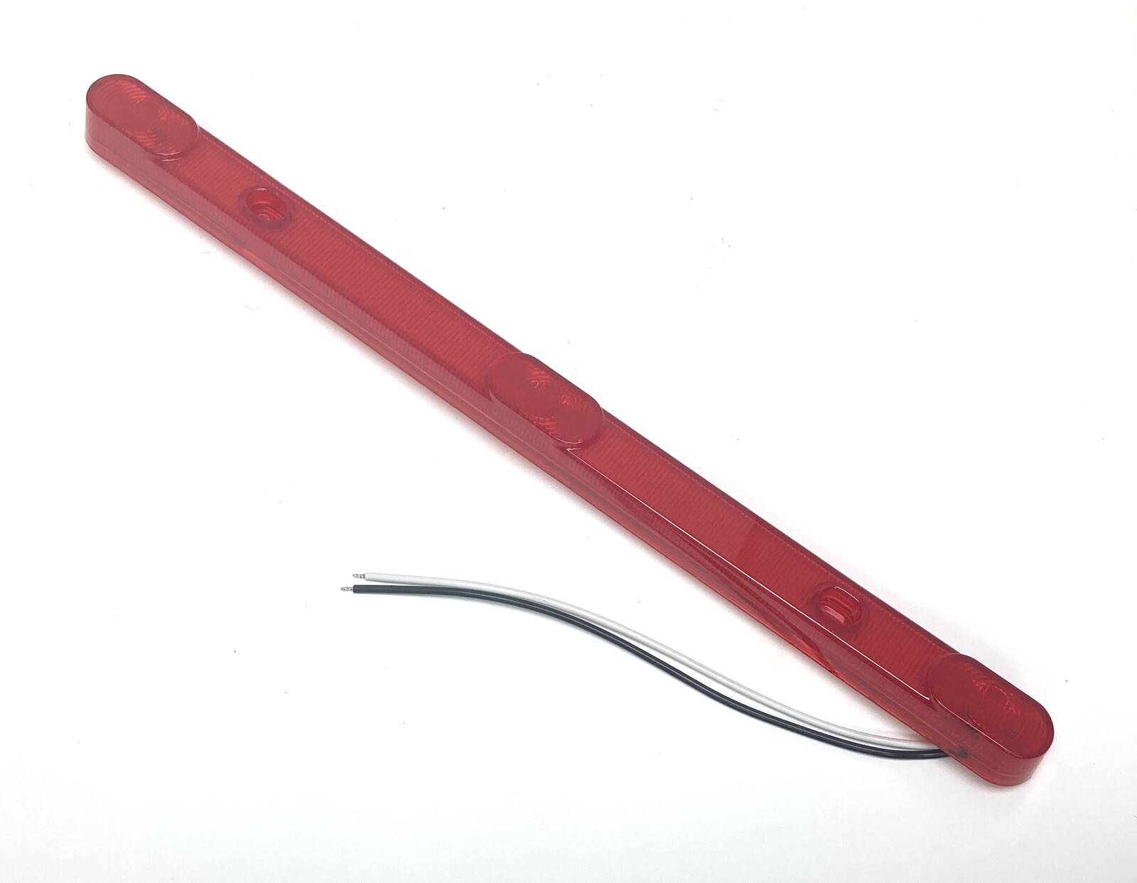 Vision Red 3/4″ Lights Combination Clearance ID Bar Marker 3 LED Trailer Sealed