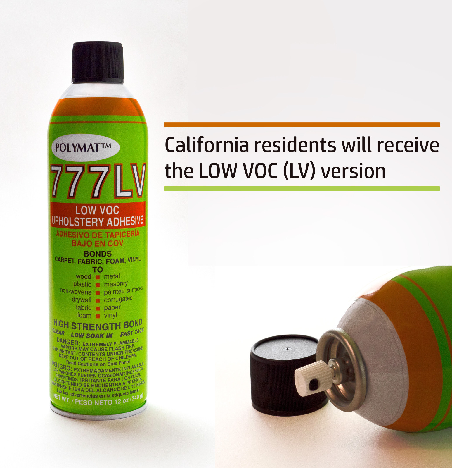 777 FAST TACK FOAM FABRIC BOAT & TRAILER LINER CARPET UPHOLSTERY GLUE ADHESIVE
