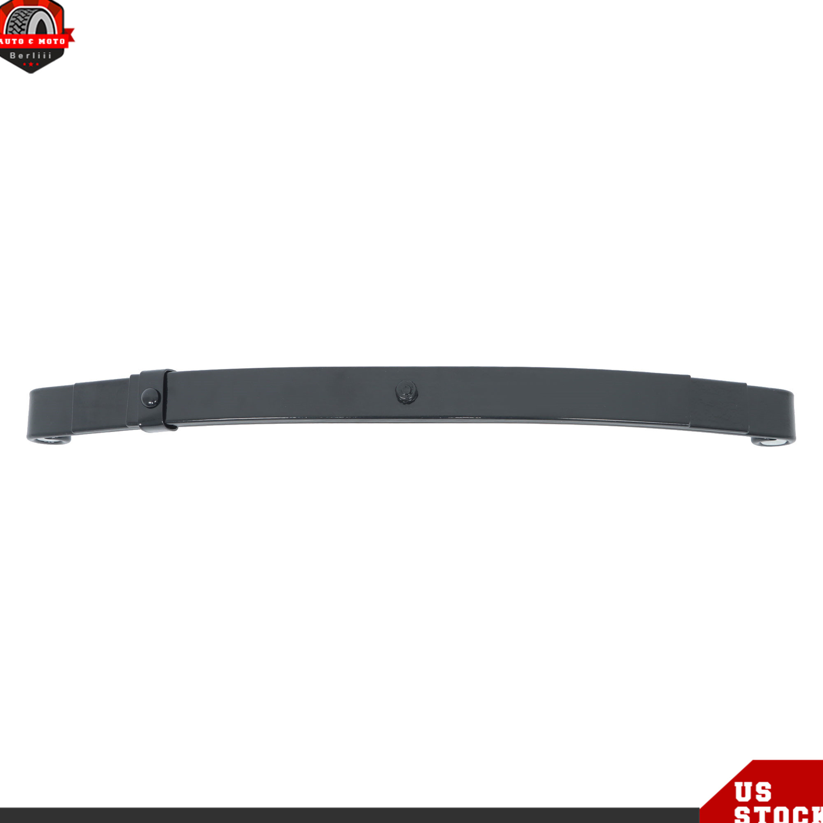 2000lbs 3 Leaf Spring 4000lbs Single Trailer Axle Suspension & U-bolt Hanger Kit