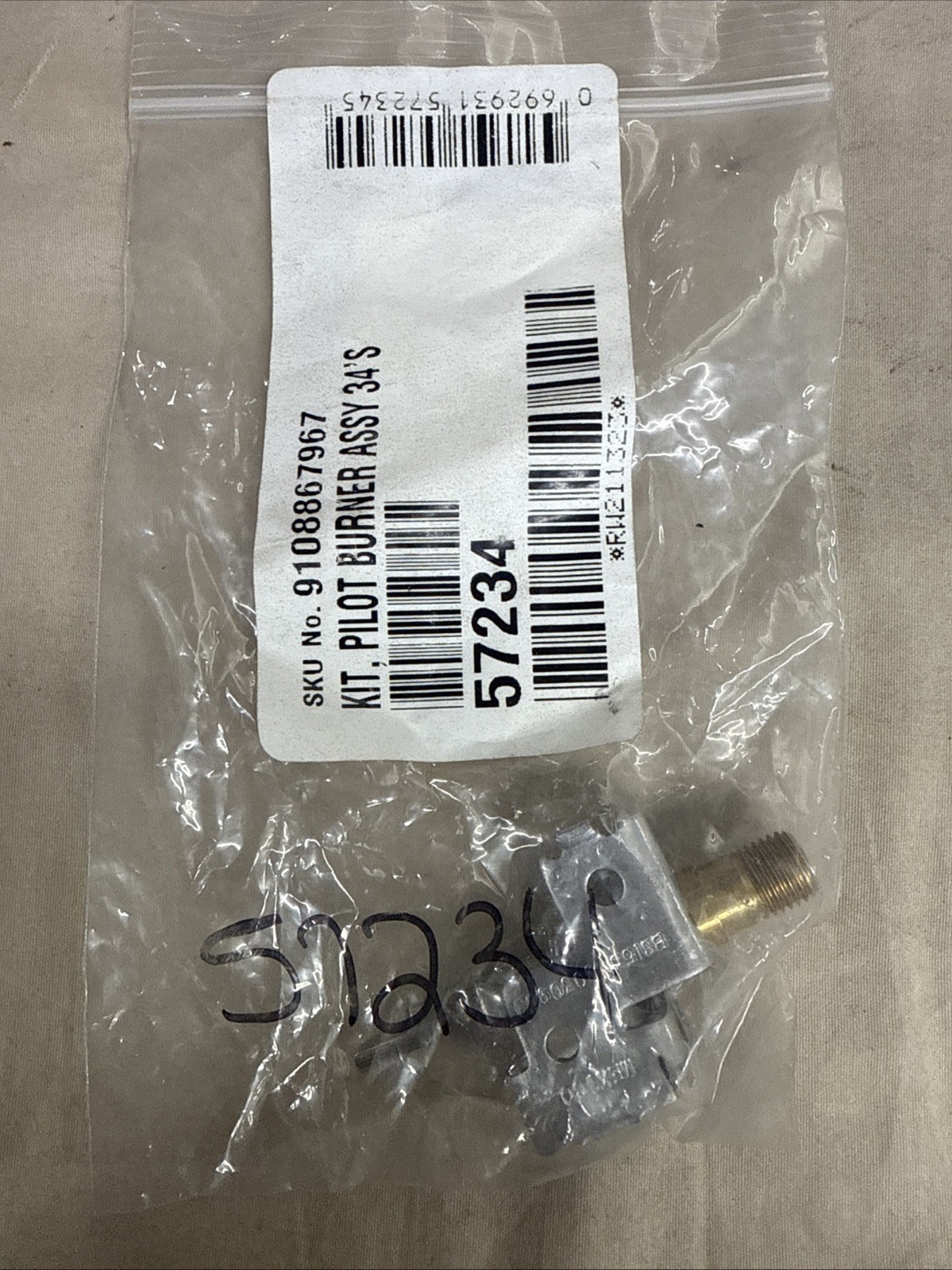 Dometic/Atwood 57234 Pilot Burner Assembly 34’s 9108867967