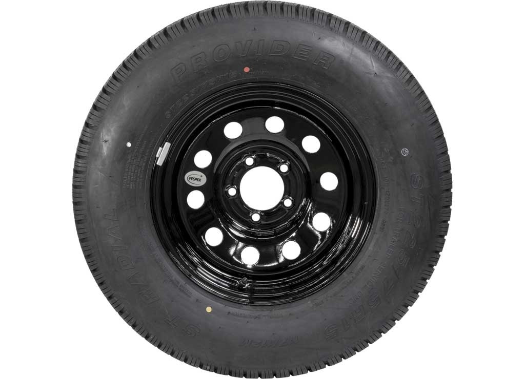 Taskmaster TS-22575R150E-10008 ST225/75R15 LRE Provider Trailer Tire