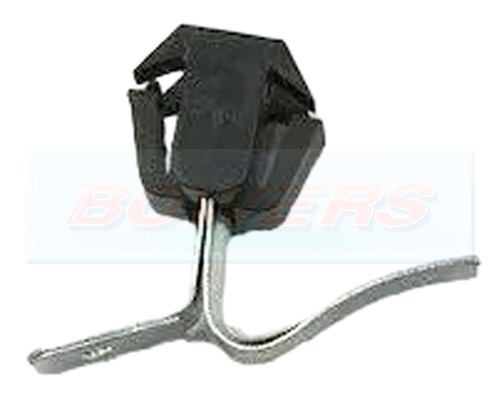 Jokon Rear Tail Light Lamp Black Bulb Clip Caravan Motorhome
