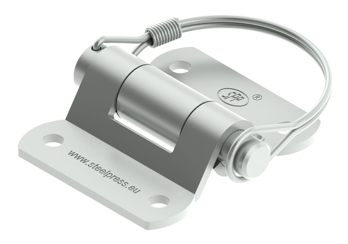 SPP Galvanized Metal Detachable Side Hinge for Trailers Commercial Vehicles, etc