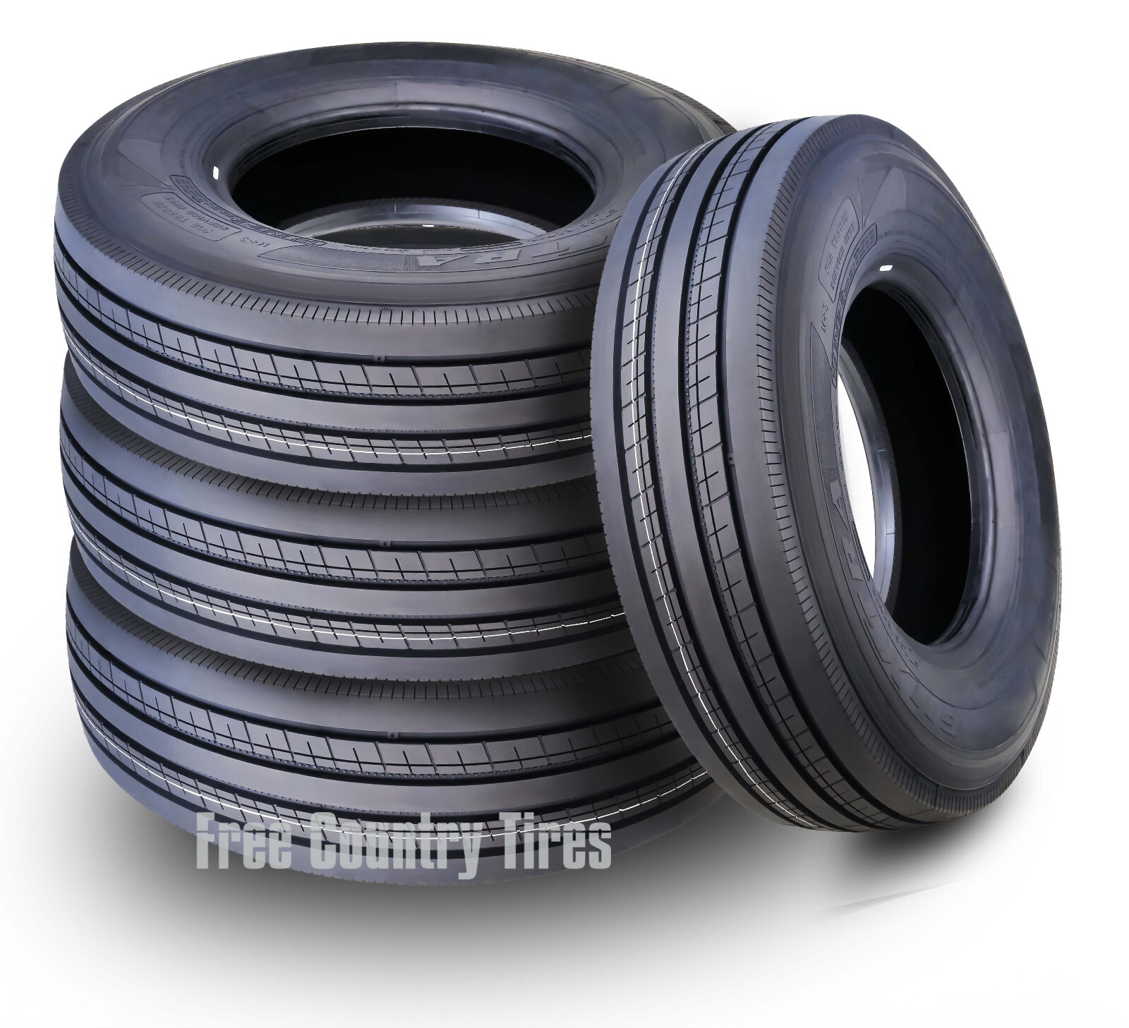 4 GREMAX ST235/80R16 All Steel Radial Trailer Tire 16-ply 130/126M 235 80 16 LRH