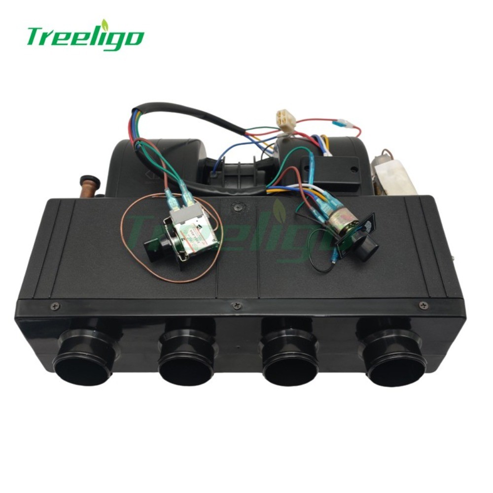 Treeligo 12V Electric Underdash Cooling Energy Saving Air Conditioner Auto A/C