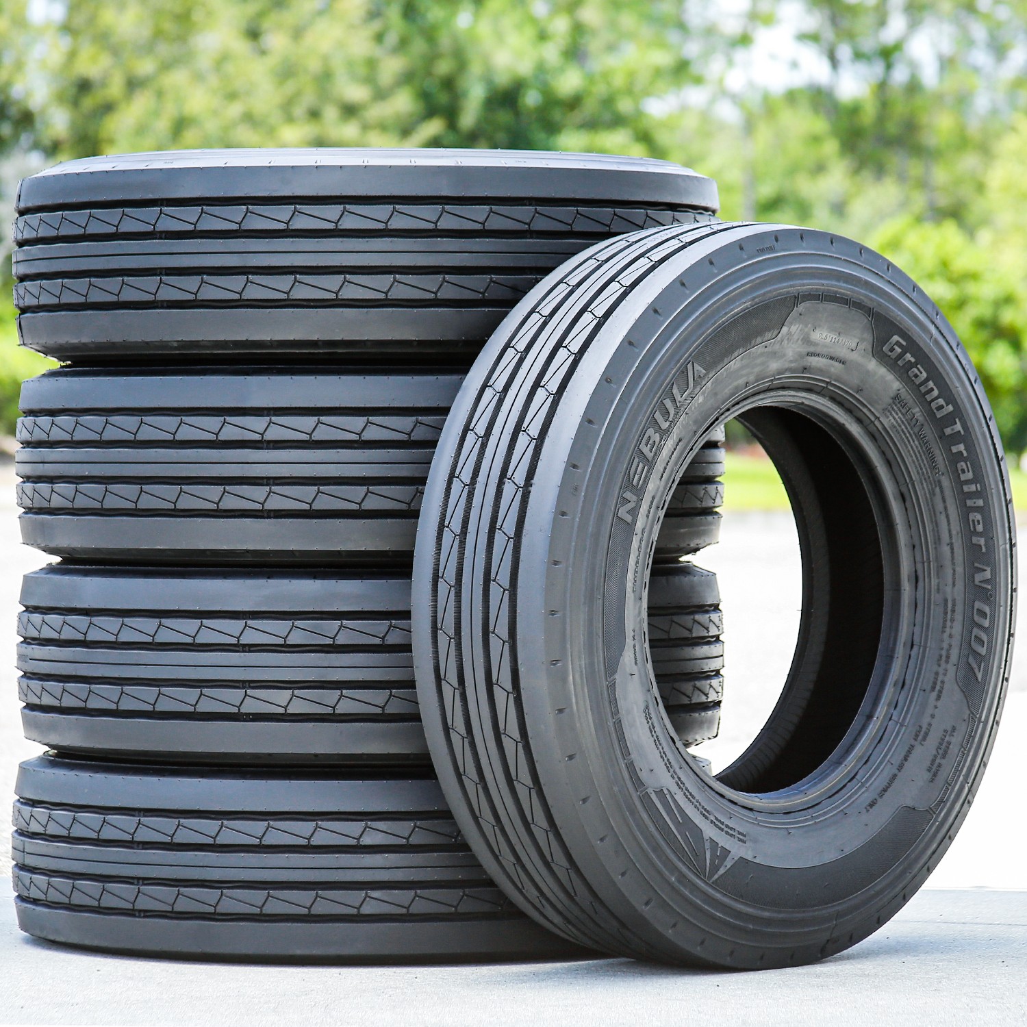 Tire ST 225/75R15 F 12 Ply Nebula Grand Trailer-N’ 007 All Steel Trailer
