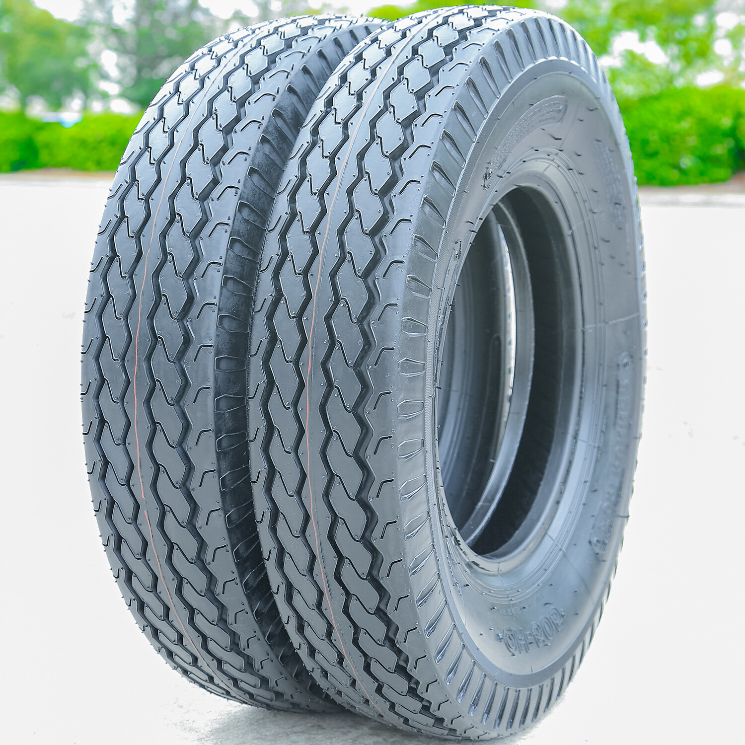 2 Tires ST 7.5-16 (225/90D16) Forerunner QH505 Trailer Load E 10 Ply