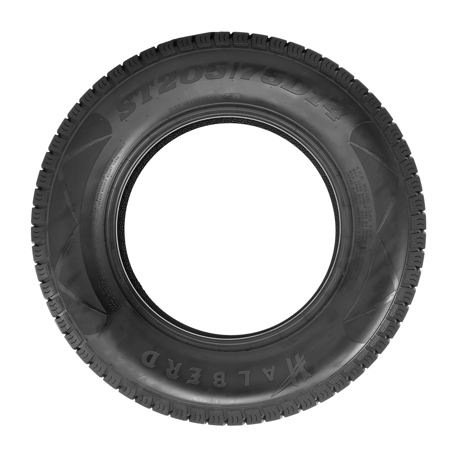 205 75 14 Trailer Tire 6Ply ST205/75D14 Replacement Tyre Load Range C 205 75D14