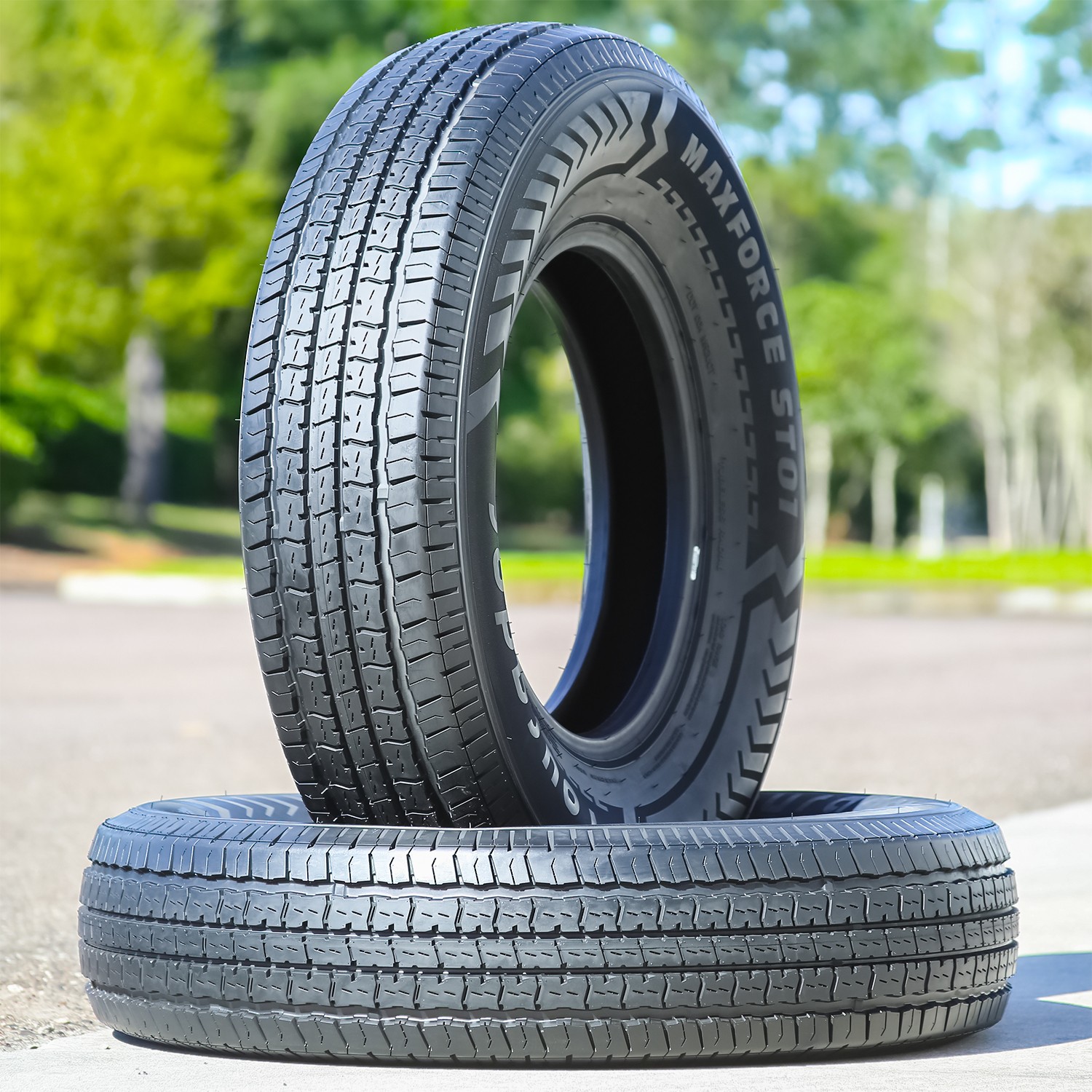 Tire Tourador MaxForce ST01 Semi-Steel ST 175/80R13 Load D 8 Ply Trailer