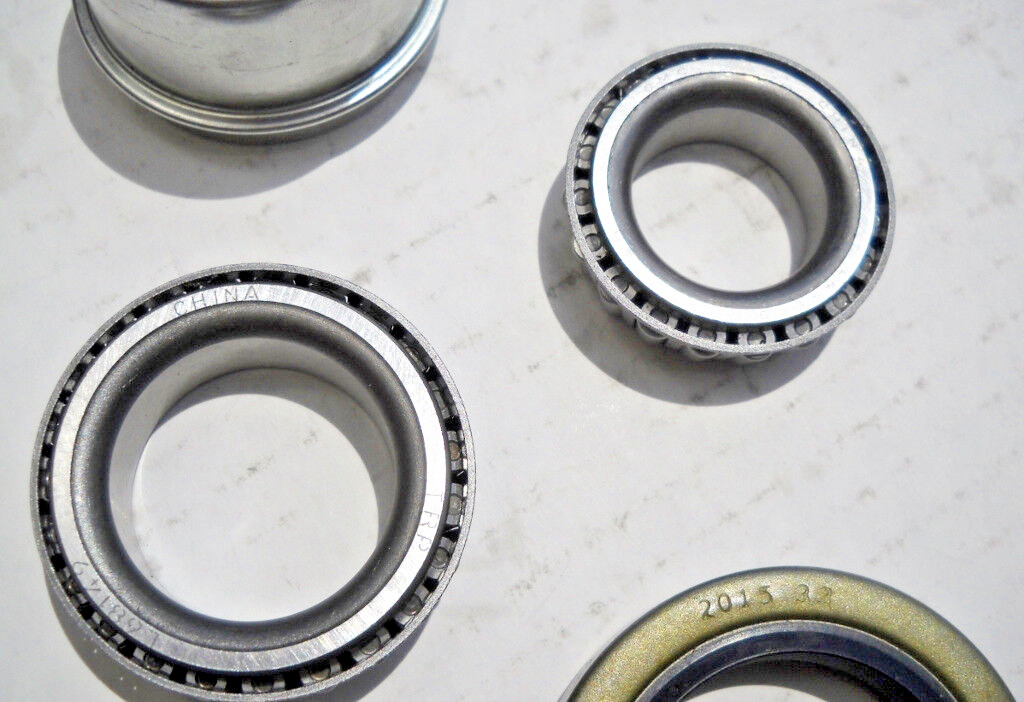 2- 5×5 Idler Hubs with 3500# Bearing Kits Replace Trailer Axle fits Dexter ALKO