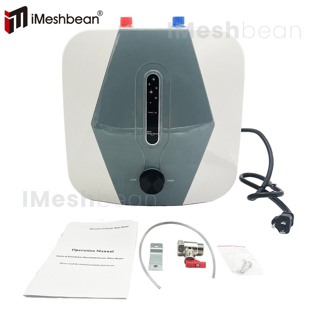 10L Instant Electric Hot Water Heater Shower Compact Mini-Tank Storage RV 110V