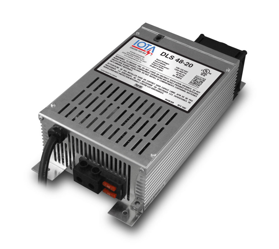 Iota DLS/M-12V-55A/120V 12V 55A Battery Charger Power Converter RV Solar