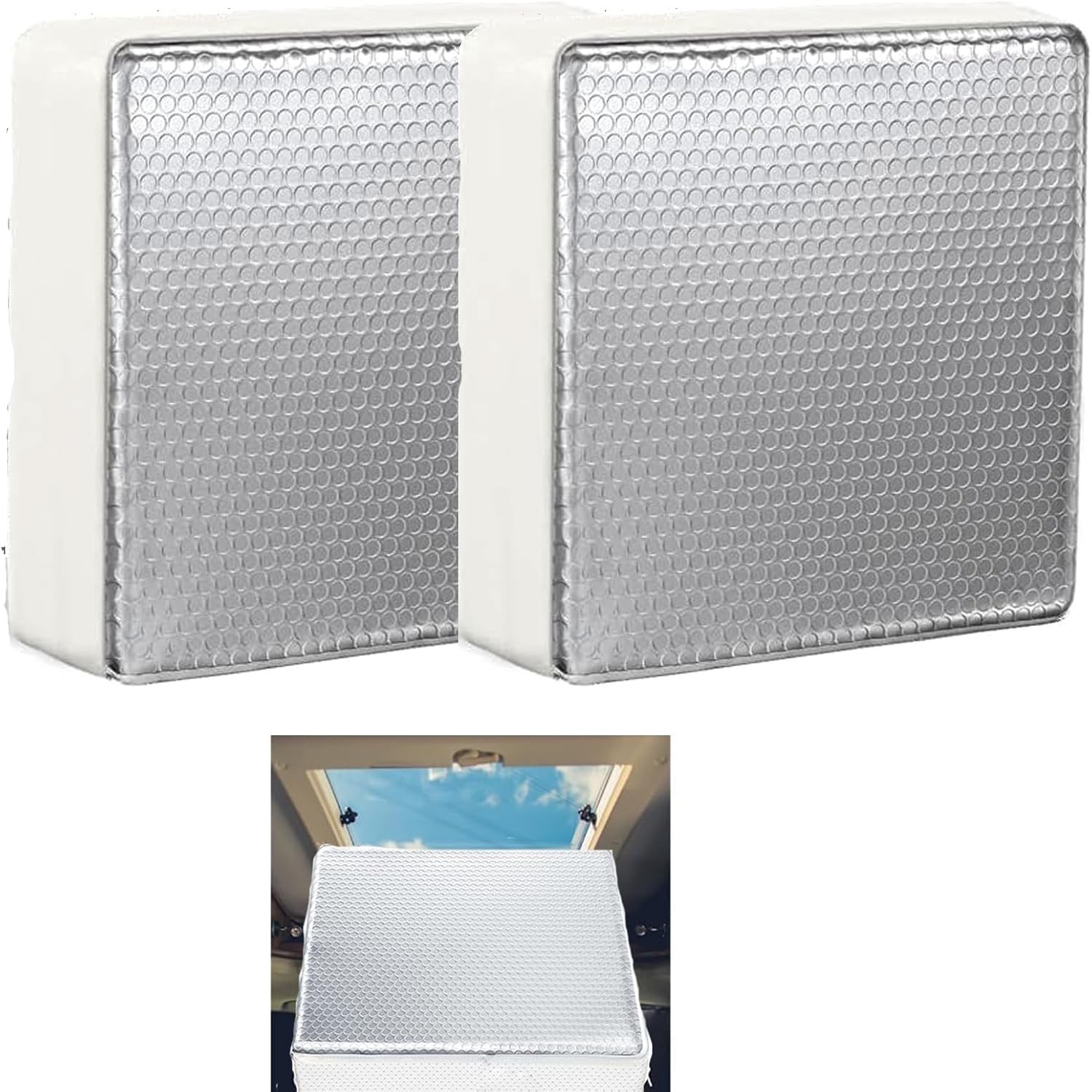 2 Pack RV Vent Insulator 2 pack 14 * 14 * 3, 2