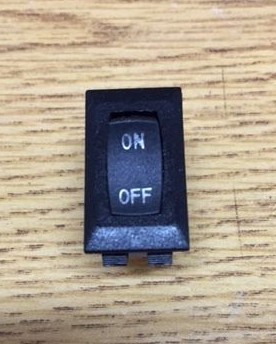 RV Trailer Black 12 Volt Single ON OFF Switch 20A 14DC 2 Prong SIGMA 1B CAMPER