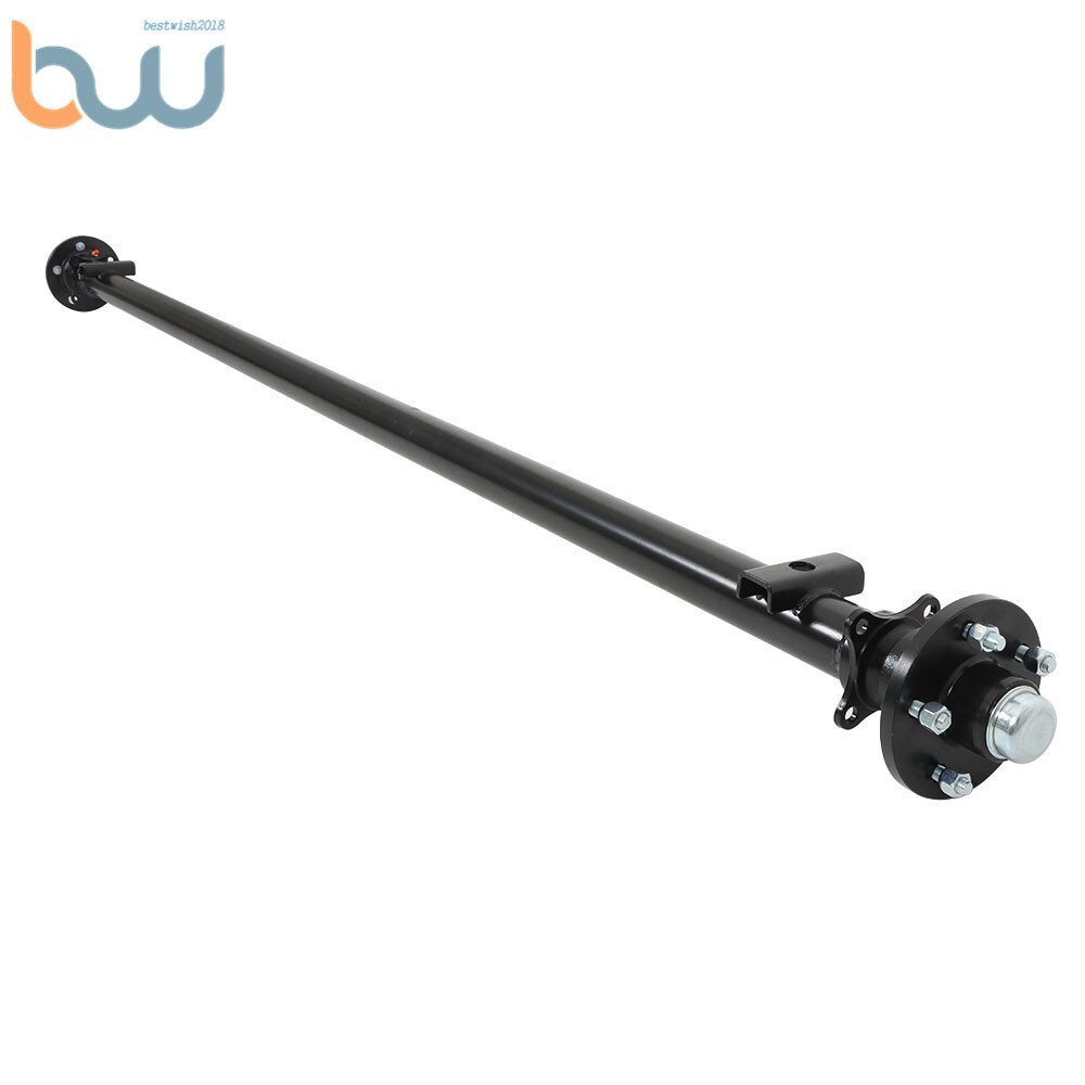 3500 lbs Boat Axle 3.5K Trailer Axle 5 lug Trailer Cargo Dump RV Utility Axle