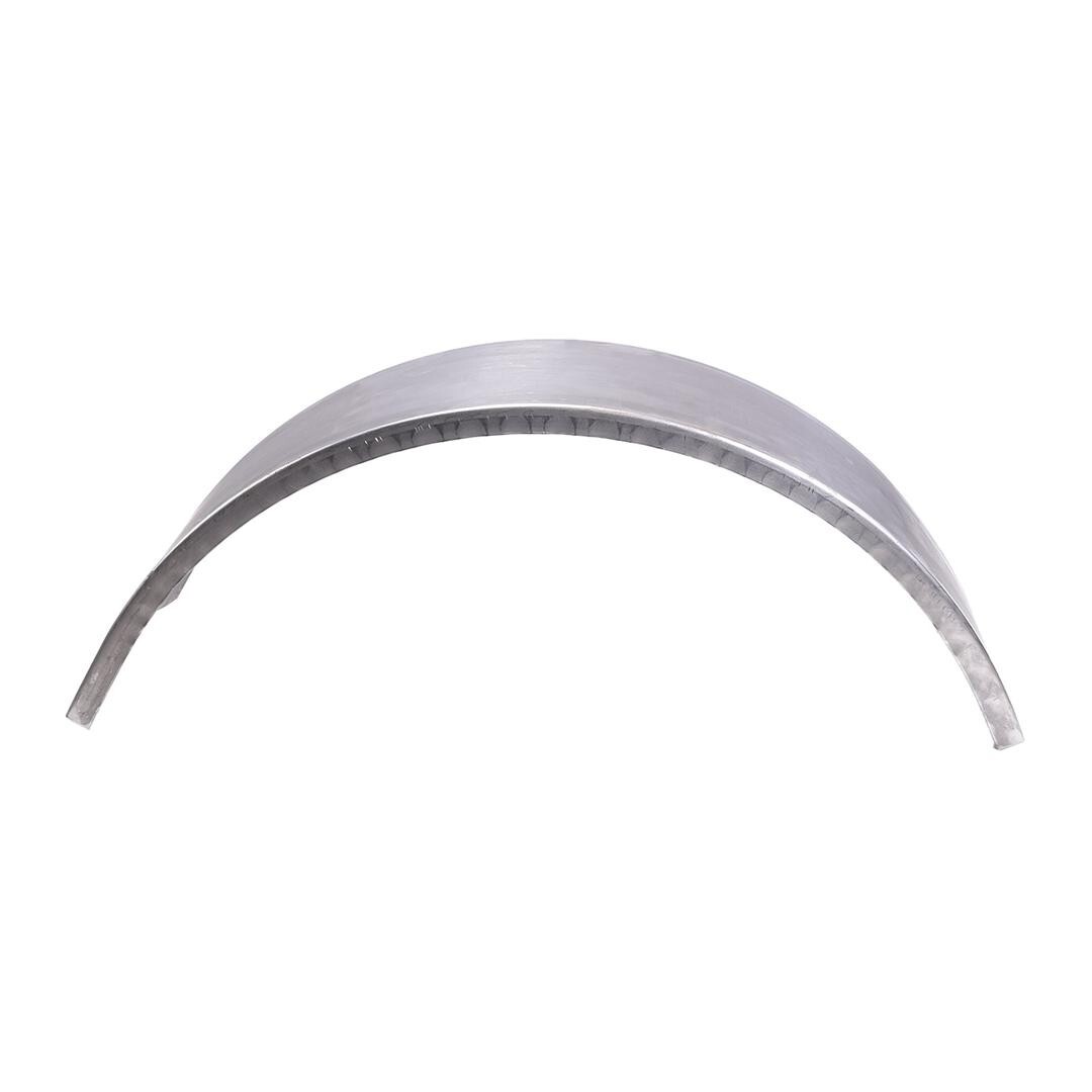 Set of 2 Round Steel Cargo Trailer Fenders Pair 15″-16″ Wheel 16 Gauge Steel 36″