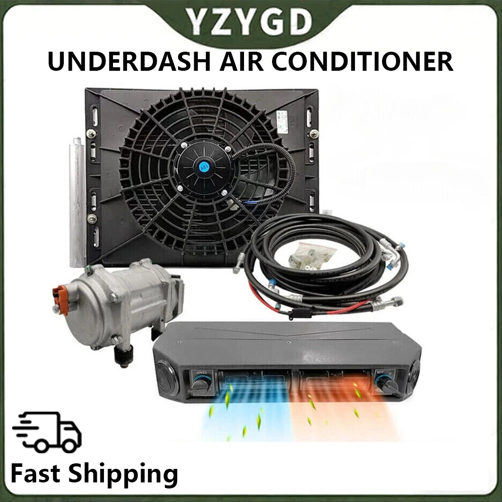 12V Cool&Heat A/C For Car DC Universal Underdash Electric Auto Air Conditioning