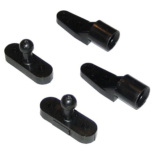 Perko Marine Cabinet Door Catch Mounting Nylon #4 Screw Black Polymer 0559DP
