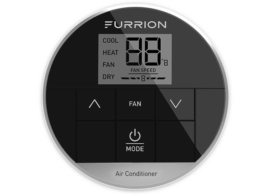 Lippert 2024042659 Furrion Enhanced Single Zone Backlit LED Wall Thermostat R32