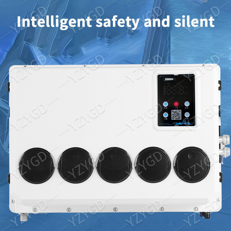 12V 12000BTU Mini Split A/C For Semi Trucks Bus RV Caravan Vans Air Conditioner