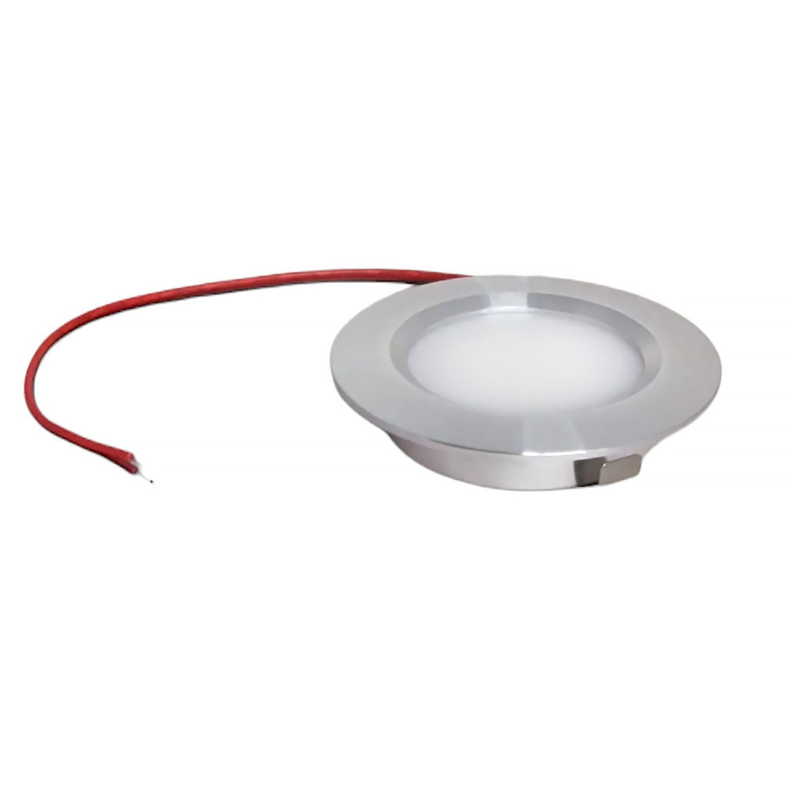 4 x LED 12V 24V Spot Lights Dimmable Caravan Boat Chrome Recessed Downlights