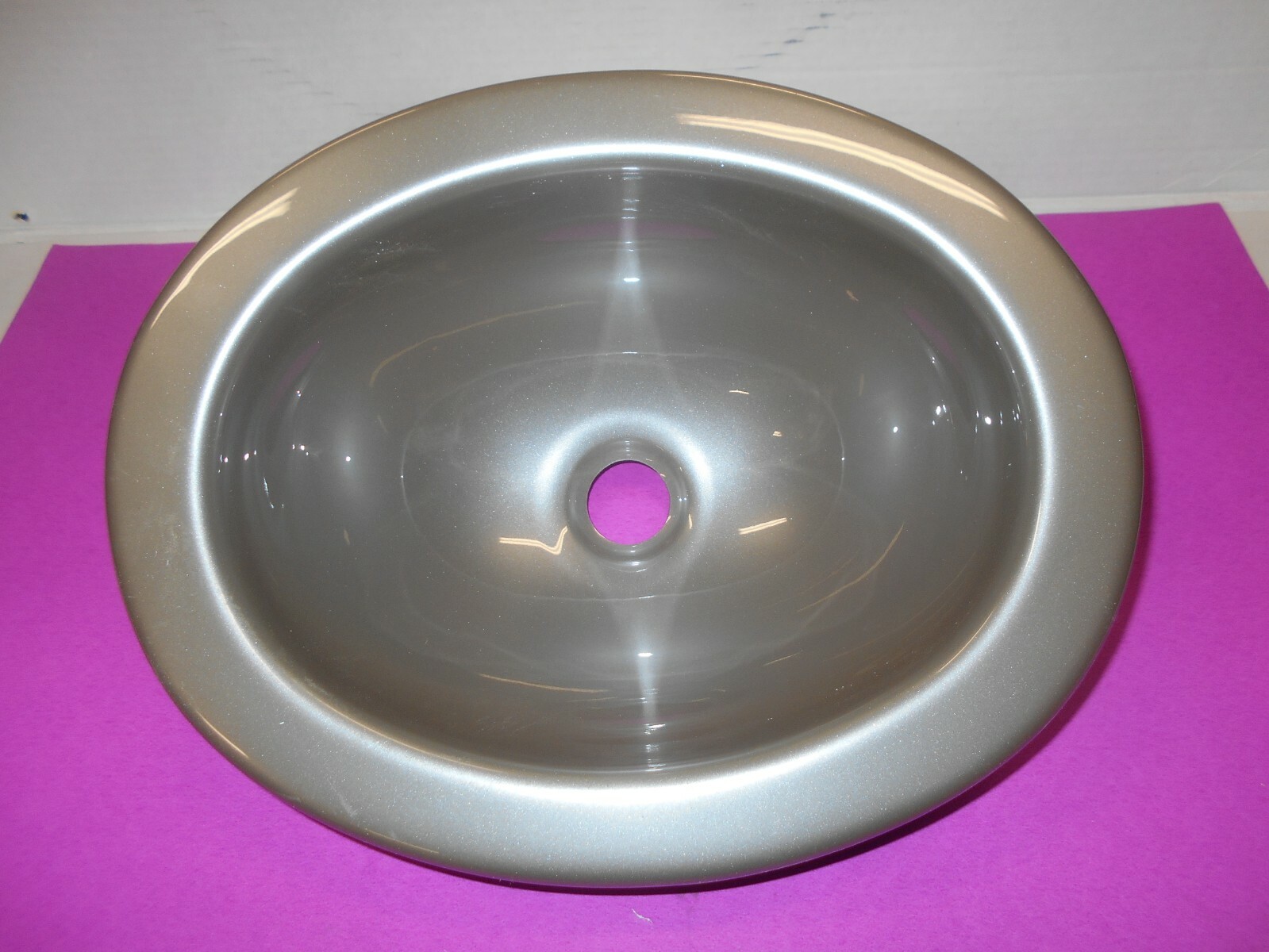 *11 X 14 X 6 BRUSH NICKLE COLOR RV SINK FREE SHIPPING *3*