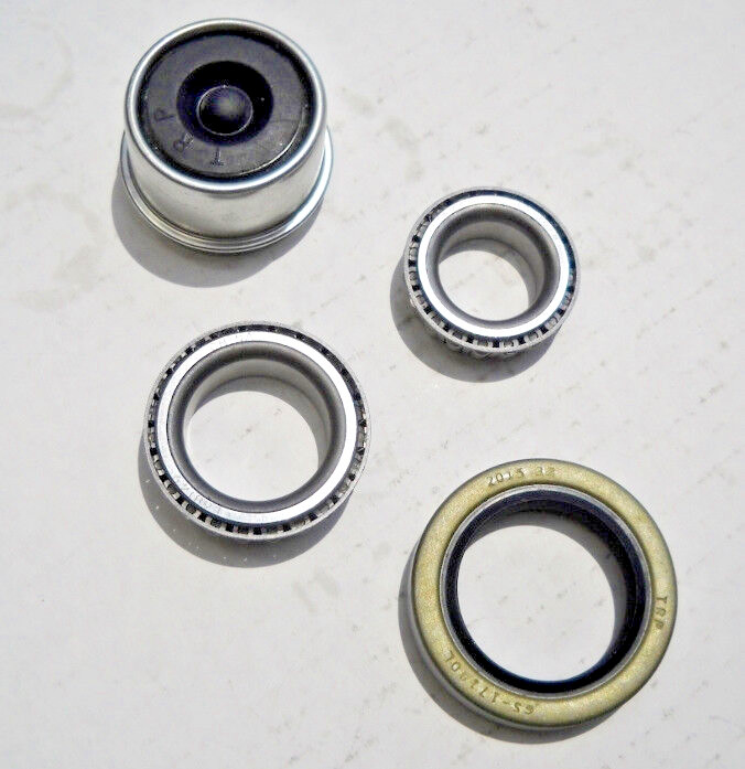 2- 5×5 Idler Hubs with 3500# Bearing Kits Replace Trailer Axle fits Dexter ALKO