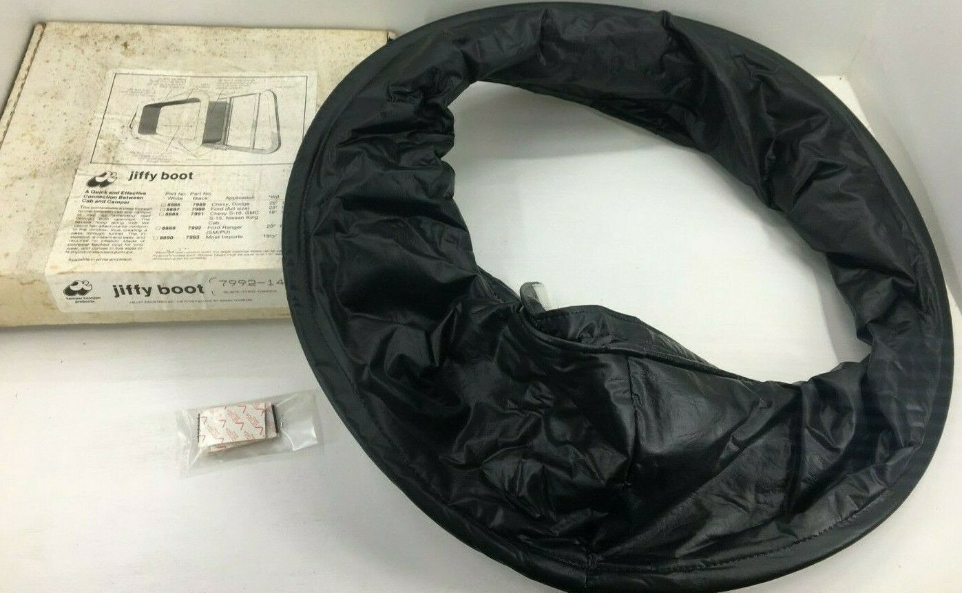 Kamper Kushion Products 7992-14 Jiffy Boot For FORD Ranger Black In Color For RV