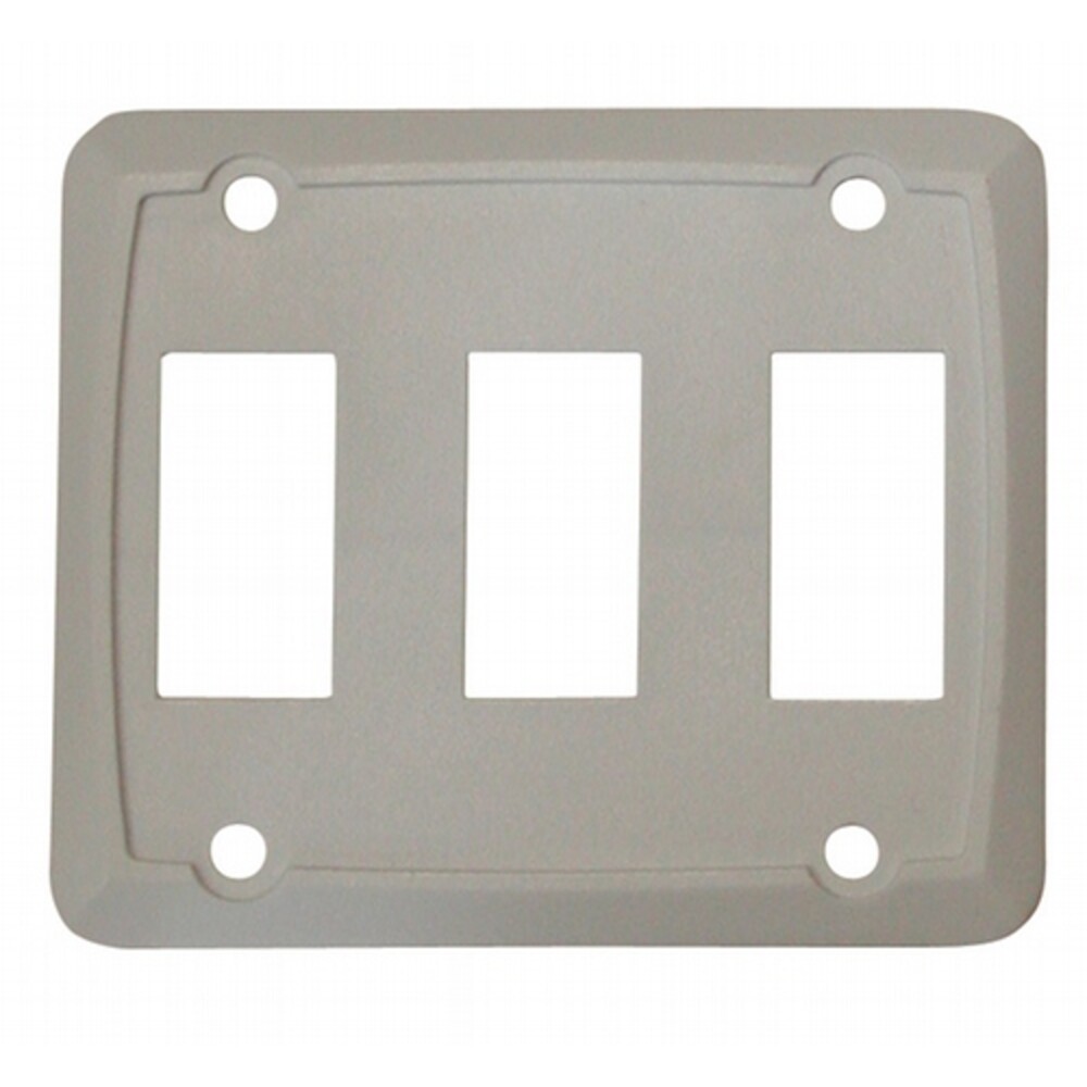 Valterra Products Llc Dg301Vp Triple Face Plate White 1/Card