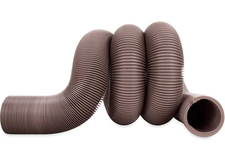 Camco 39631 20’ Durable High Tensile Strength Steel Wire Core Sewer Hose – Brown