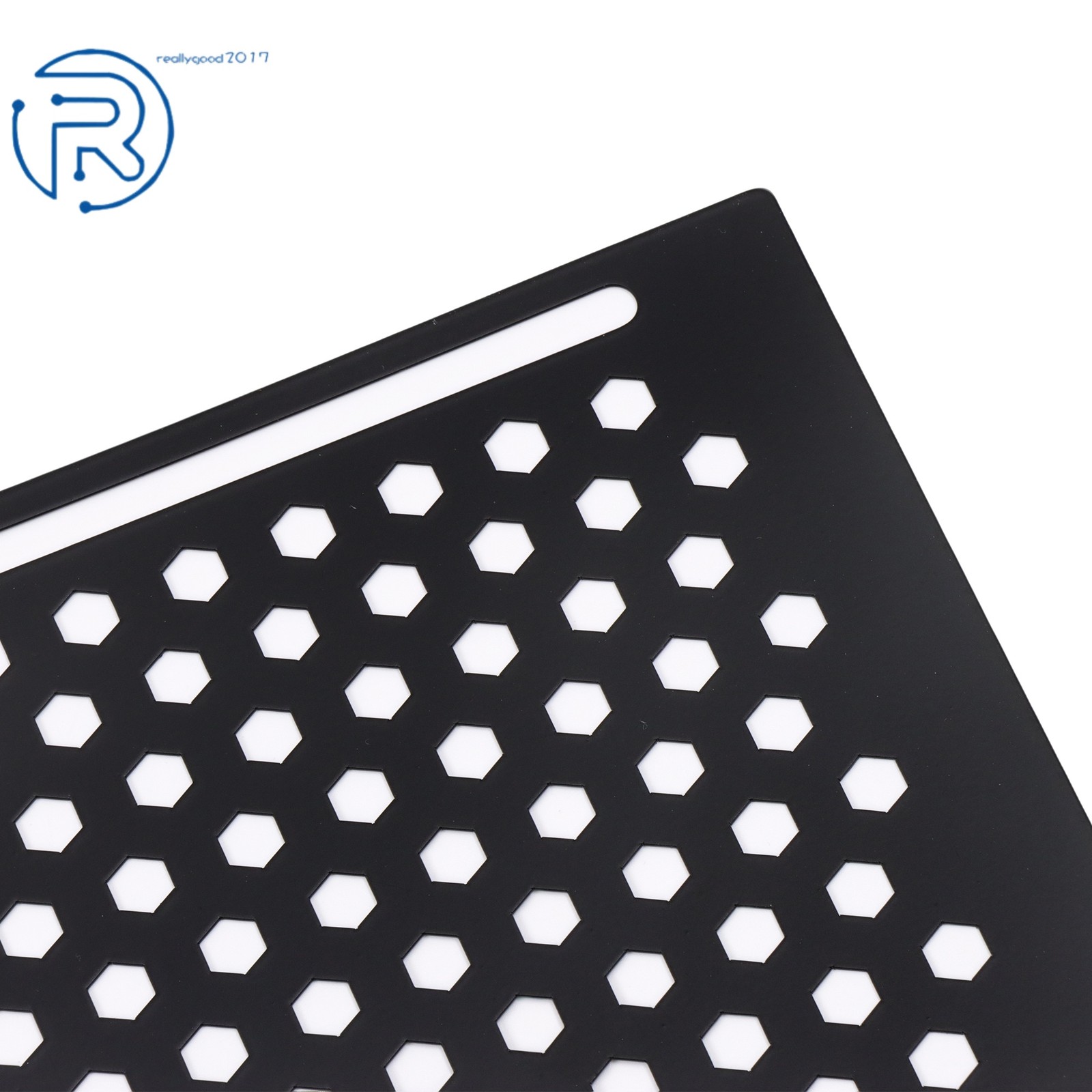 RV Camper Screen Door Protector Adjustable 22-31.5″ Pet Guard Black Grille Black