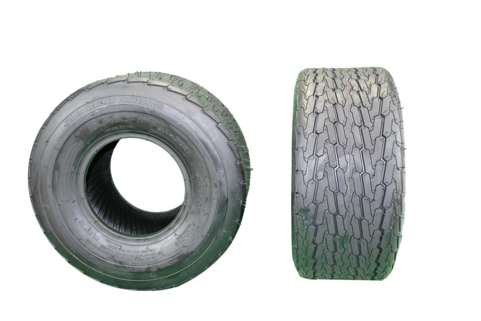 SET OF 2 ANTEGO TRAILER HWY Trailer Tire 18.5X8.50-8 (215/65-8) 6-ply
