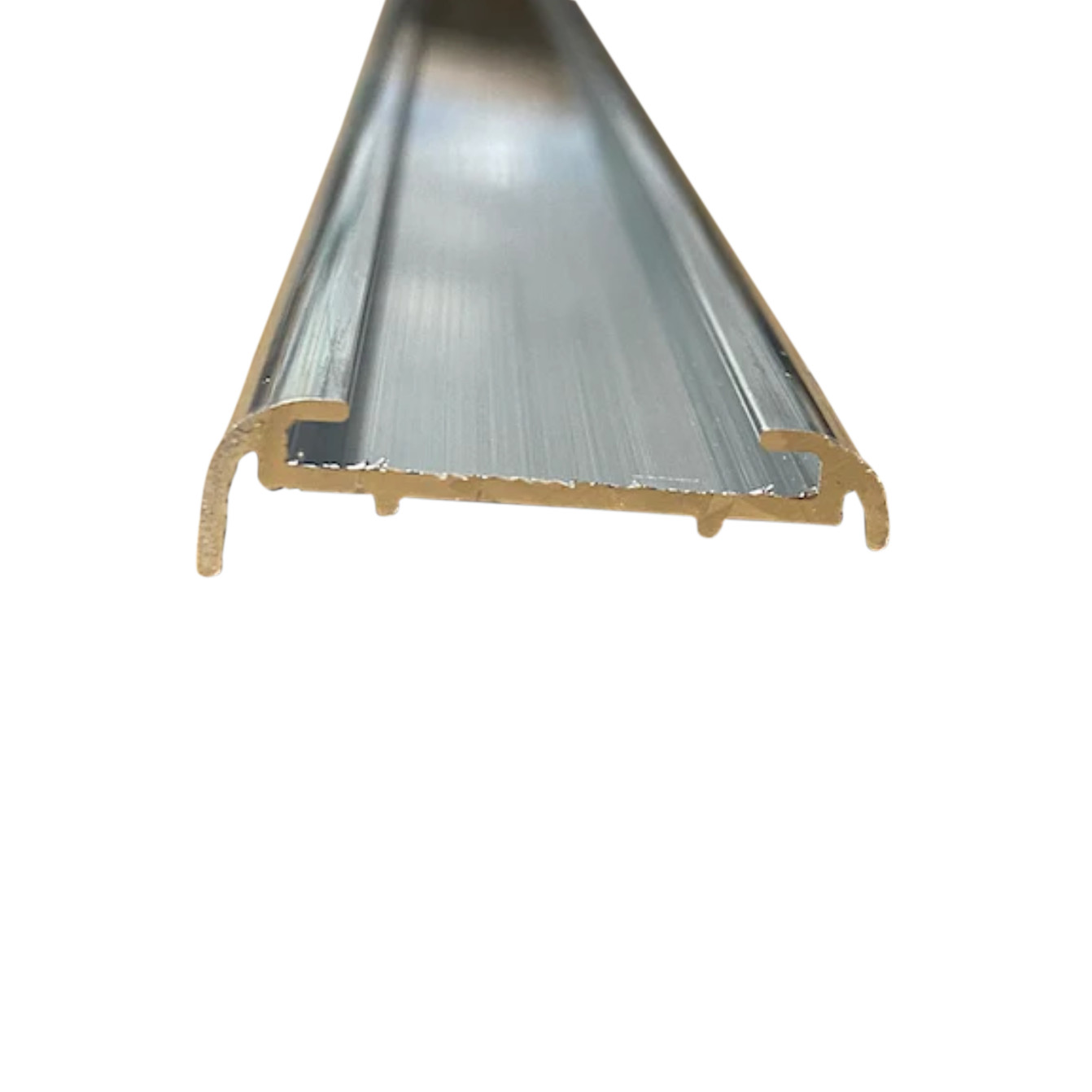 92″ Aluminum Vinyl Insert Type RV Trailer Flat Molding Trim 1 1/8″ x 1/8″ Leg